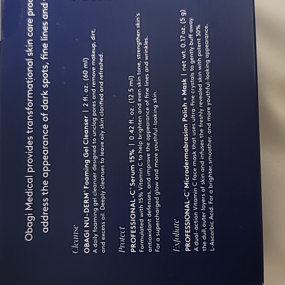 OBAGI DELUX TRIAL KIT - Picture 2 of 3